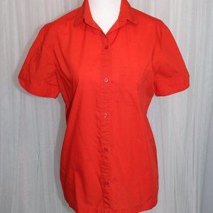 Vintage 1960s Ship n Shore Red Button down